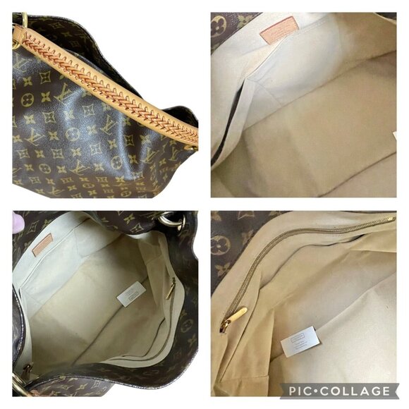 LOUIS VUITTON Artsy MM Monogram LV Hobo Shoulder Bag Monogram + Dust Bag & Tags - Picture 12 of 16